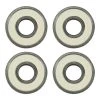 Bullseye ABEC 9 Bearings White