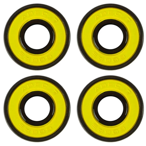 Bullseye ABEC-7 Bearings Yellow 3 Bullseye ABEC-7 Bearings Yellow