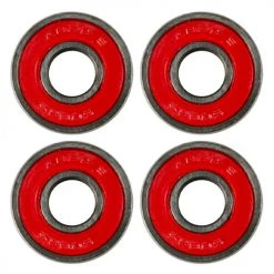 Bullseye ABEC 9 Bearings Red