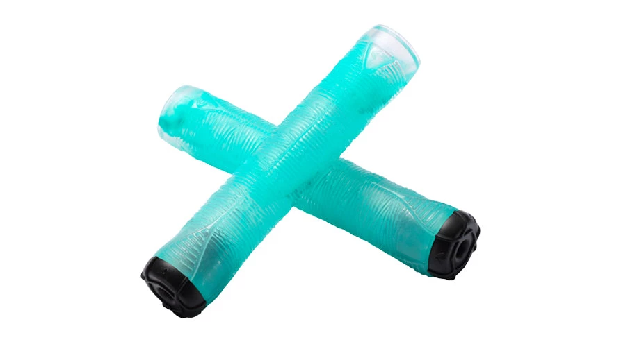 Envy Scooters Envy TPR Grips Smoke Teal Scooter Parts 3 Envy Scooters Envy TPR Grips Smoke Teal Scooter Parts