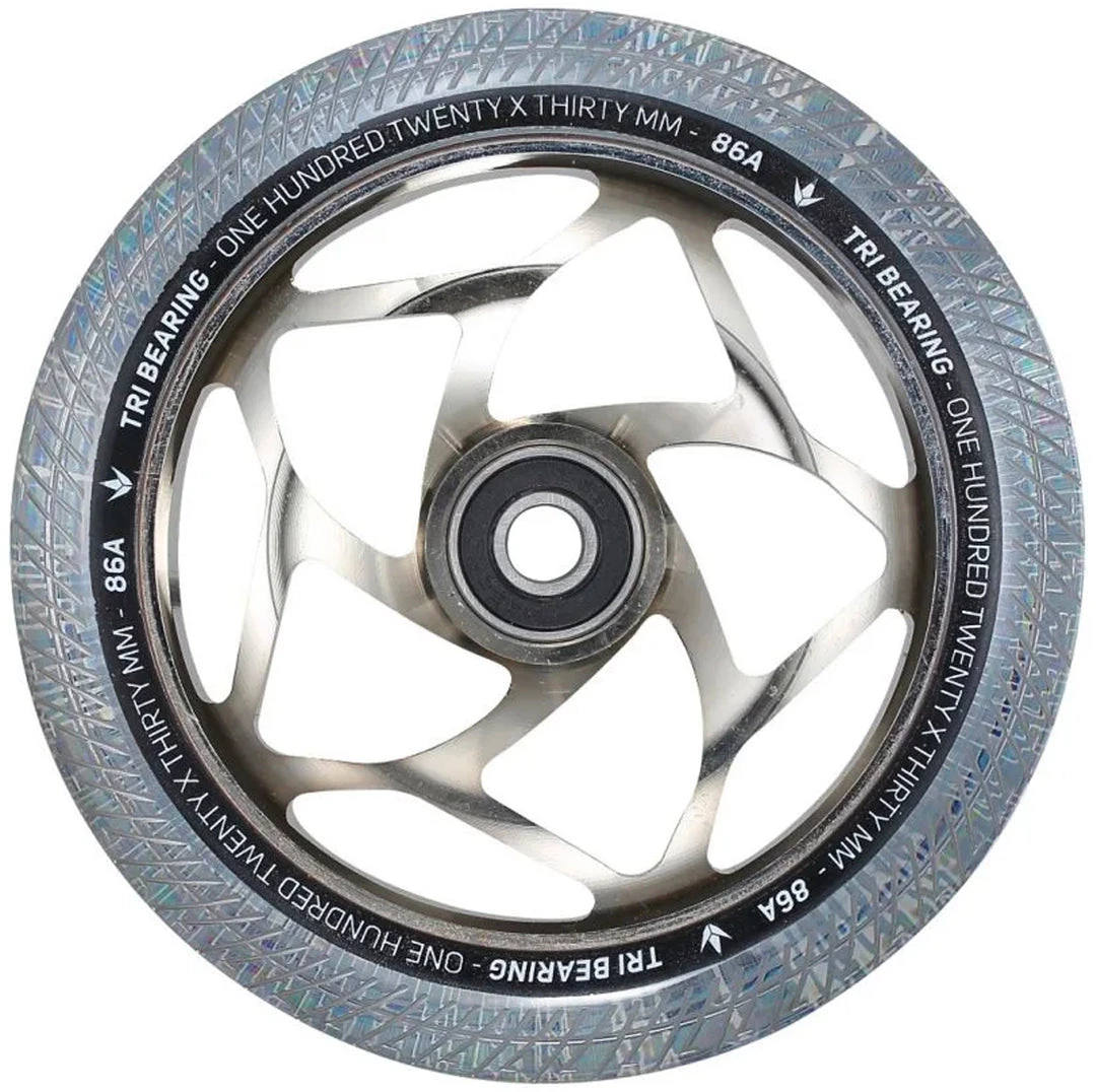 Envy Scooters Envy Tri Bearing Wheel 120mm X 30mm Scooter Parts 6 Envy Scooters Envy Tri Bearing Wheel 120mm X 30mm Scooter Parts