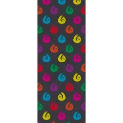 Scooter Parts Hella Grip Sloth Dot Rainbow Black Griptape