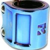 Scooter Parts Root Industries AIR Double Clamp Blue Ray