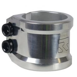 Root Industries Lithium Double Clamp Polished Scooter Parts