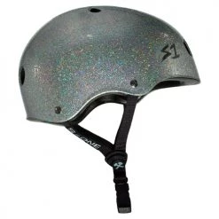 S1 Lifer Helmet Silver Gloss Glitter