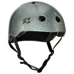 S1 Lifer Helmet Silver Gloss Glitter