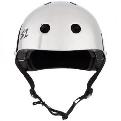 S1 Lifer Helmet Silver Mirror Gloss