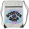 Scooter Zone Paint Splatter Drawstring Bag Scooter Parts 2 Scooter Zone Paint Splatter Drawstring Bag Scooter Parts